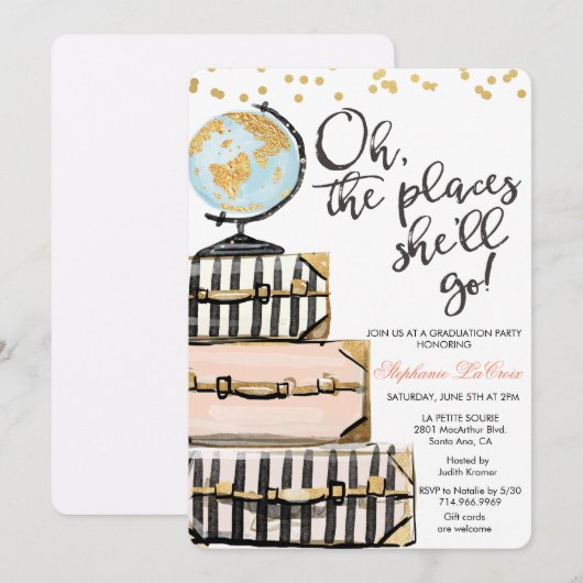 Uitnodiging van de tribune (Voorkant / Achterkant)