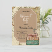 Uitnodiging van de tribune (Staand voorkant)