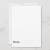 Uitnodiging van de Tropische Flamingo Graduation P (Achterkant)