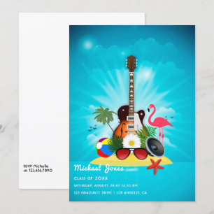 Uitnodiging van de Tropische Flamingo Graduation P