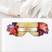 Uitnodiging van de Tropische Floral Masquerade Mas Etiket (Insitu)