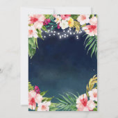 Uitnodiging van de Tropische Havana-partij (Achterkant)