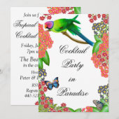 Uitnodiging van de Tropische Partij (Voorkant / Achterkant)