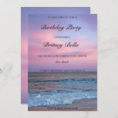 Uitnodiging van de Tropische Partij van de Zondag  (Voorkant / Achterkant)