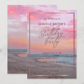 Uitnodiging van de Tropische Partij van de Zondag  (Voorkant / Achterkant)