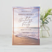 Uitnodiging van de Tropische Partij van de Zondag (Staand voorkant)