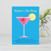 Uitnodiging van de Tropische Pool (Staand voorkant)