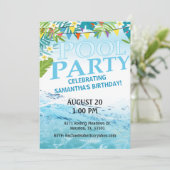 Uitnodiging van de Tropische Volwassenpartij (Staand voorkant)