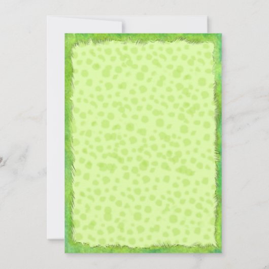 Uitnodiging van de tuinpartij - Florentiegrens (Achterkant)