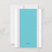 Uitnodiging van de Valentijnsdag van Bee Couple Ki (Achterkant)