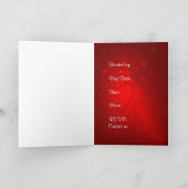 Uitnodiging van de Valentijnsdag - Wenskaart (Binnen)