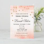 Uitnodiging van de Vennootschap van de Kleine Roze (Staand voorkant)