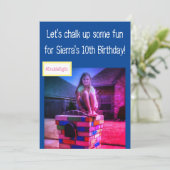 Uitnodiging van de Verf van de Kerk (Staand voorkant)