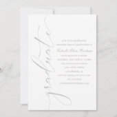 Uitnodiging van de Verfijnde Partij van de Graduat (Voorkant)