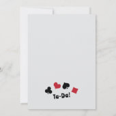 Uitnodiging van de verjaardag van de magiër - Wand (Achterkant)