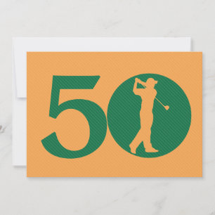 Uitnodiging van de Verjaardag van het Golf van de