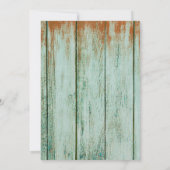 Uitnodiging van de verlovingspartij Fiesta met cac (Achterkant)