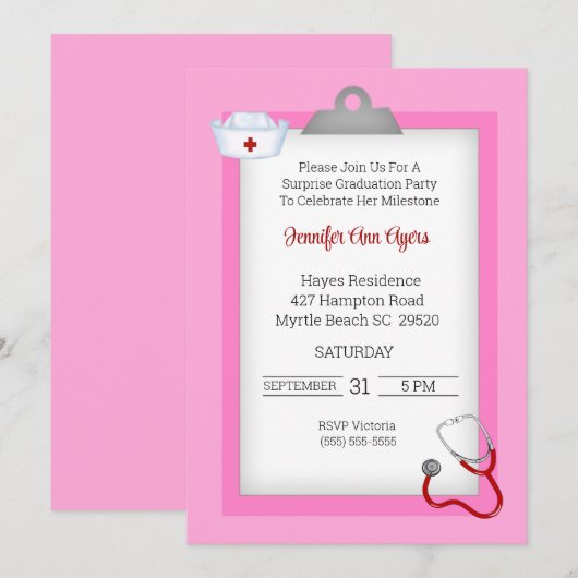 Uitnodiging van de Verzekeringspartij (Voorkant / Achterkant)