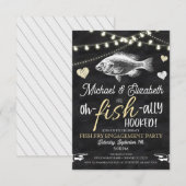 Uitnodiging van de vispartij (Voorkant / Achterkant)