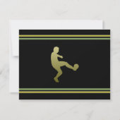 Uitnodiging van de voetbalpartij (Voorkant)