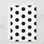 Uitnodiging van de voetbalpartij | Uitnodigingen v (Achterkant)