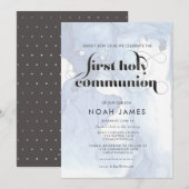 Uitnodiging van de waterverf (Voorkant / Achterkant)