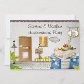Uitnodiging van de Whimiscal Garden Housewarming P (Voorkant)