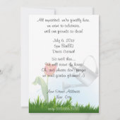 Uitnodiging van de Whimiscal Garden Housewarming P (Achterkant)