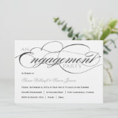 Uitnodiging van de zwarte en Witte Manuscript Enga (Staand voorkant)