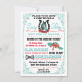 Uitnodiging van Derby Horse Racing Party (Voorkant)