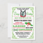 Uitnodiging van Derby Horse Racing Party (Voorkant)