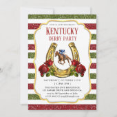 Uitnodiging van Derby Party (Voorkant)