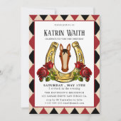 Uitnodiging van Derby Party (Voorkant)