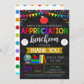 Uitnodiging van docenten (Voorkant / Achterkant)