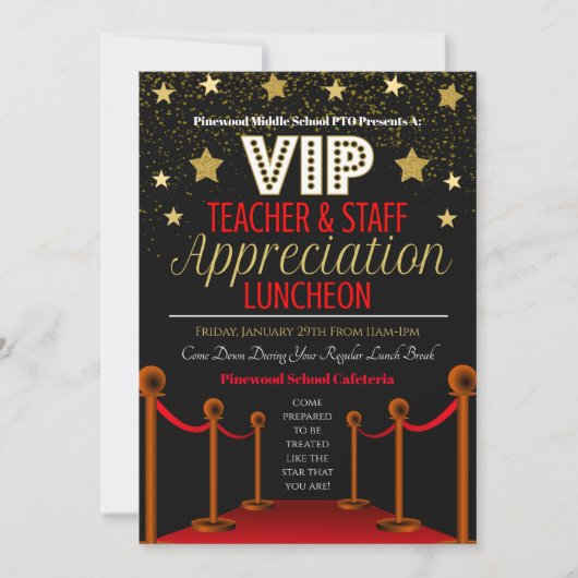 Uitnodiging van docenten (Voorkant)