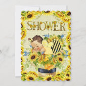 Uitnodiging van edele Baby showers (Voorkant)