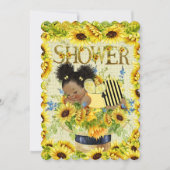 Uitnodiging van edele Baby showers (Voorkant)