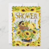 Uitnodiging van edele Baby showers (Voorkant)