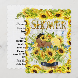 Uitnodiging van edele Baby showers