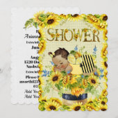 Uitnodiging van edele Baby showers (Voorkant / Achterkant)