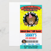 Uitnodiging van een Beer (Voorkant / Achterkant)