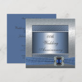 Uitnodiging van een gepersonaliseerde Jubileum (Voorkant / Achterkant)