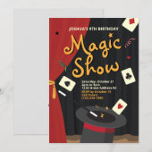 Uitnodiging van een Magische Dag - Magicische Top  (Voorkant / Achterkant)