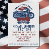 Uitnodiging van een motorfietspad