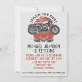 Uitnodiging van een motorfietspad (Voorkant)