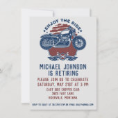 Uitnodiging van een motorfietspad (Voorkant)