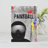 Uitnodiging van een partij bij het bal (ontwerp 2) (Staand voorkant)