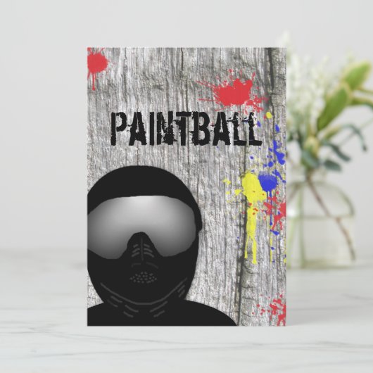 Uitnodiging van een partij bij het bal (ontwerp 2) (Staand voorkant)