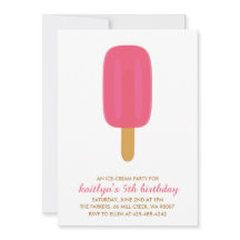 Uitnodiging van een verjaardagspartij van de Ice-C