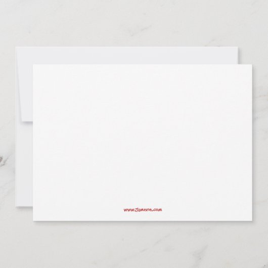 Uitnodiging van een vliegende hond-piloot op verja (Achterkant)